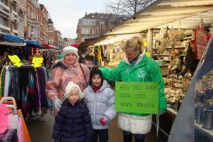 Fotoreportage van de staking onthaalouders in Leuven