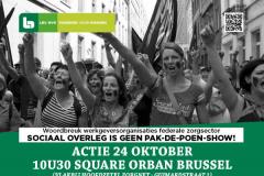 LBC-NVK organiseert op 24 oktober actie "sociaal overleg is geen pak-de-poen-show!"