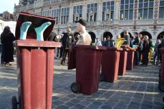 Protest tegen afbouw werkervaringsprojecten Wep+