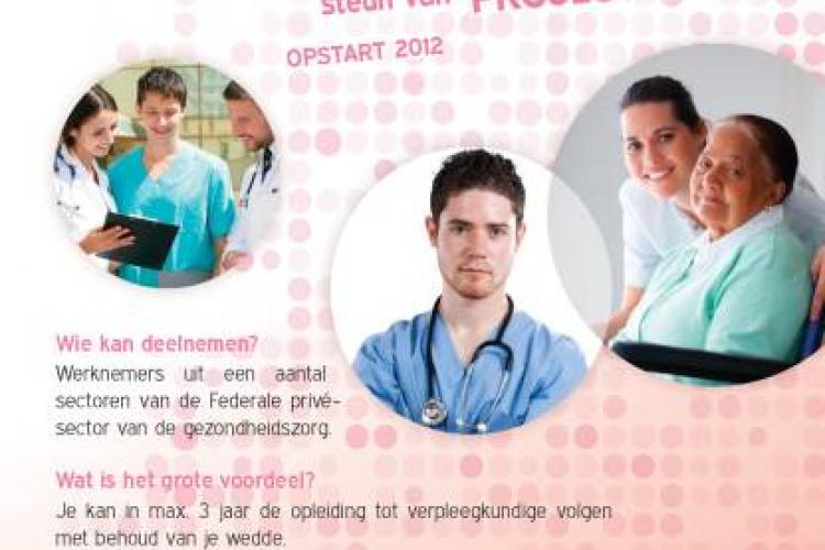 Opleidingsproject verpleegkundigen opnieuw van start in schooljaar 2012-2013