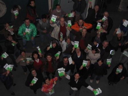 Antwerpse militanten LBC-NVK enthousiast over non-profit Plan