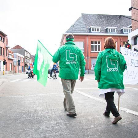 LBC-NVK organiseert waarschuwingsactie tegen besparingsplannen directie AZ Groeninge