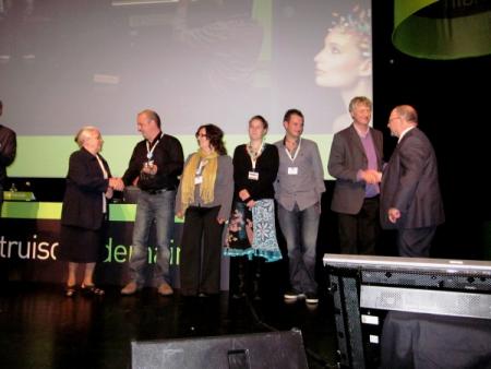 LBC-NVK Leuven in de bloemen op congres ACV