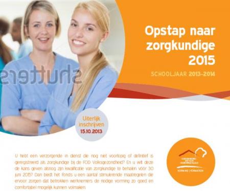 Opstap naar zorgkundige 2015