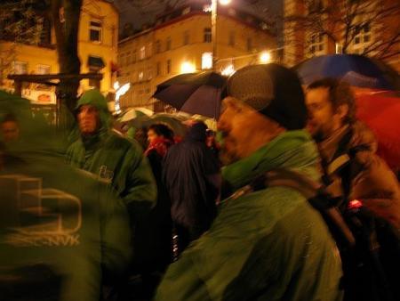 Actie voor vakbondsrechten in Brussel