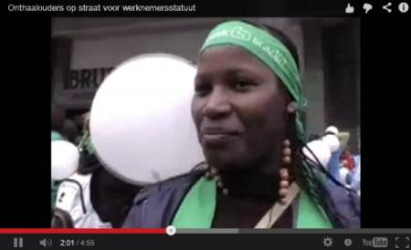 600 onthaalouders op straat voor werknemersstatuut