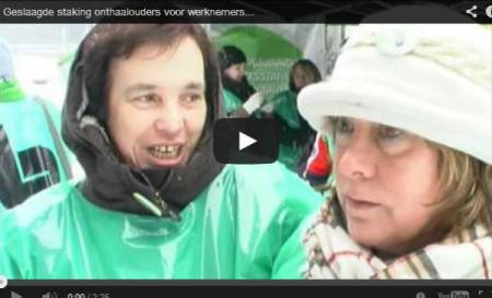 Geslaagde staking onthaalouders voor werknemersstatuut