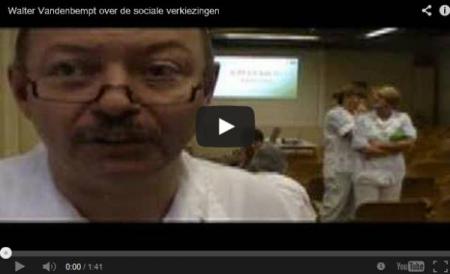 Walter Vandenbempt over de sociale verkiezingen